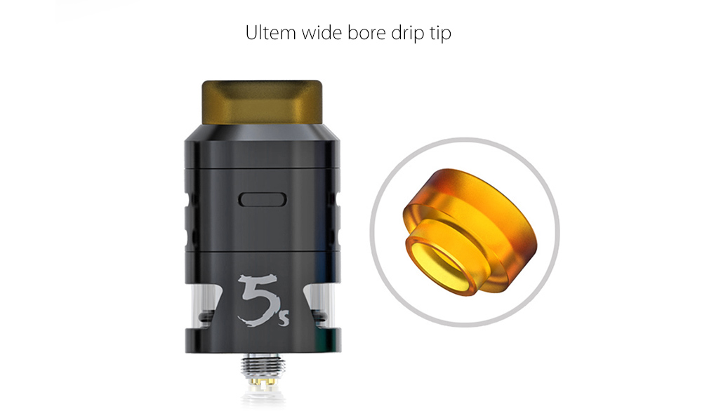 IJOY RDTA 5S Atomizer with 2.6ml / Top Filling for E Cigarette