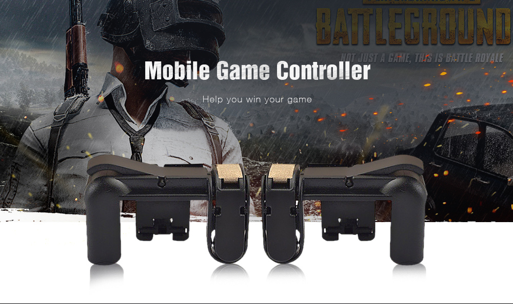 Mobile Controller Cell Phone Game Fire Button Aim Key Joystick 