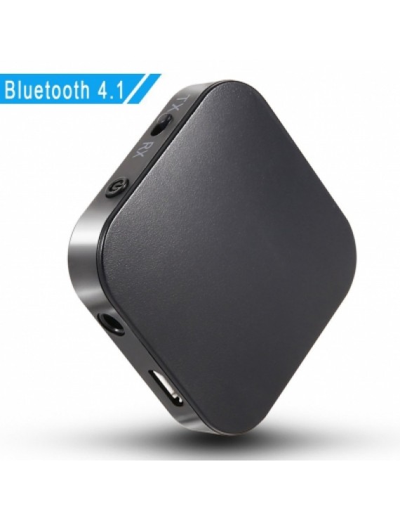 The bluetooth adapter receives the emitter