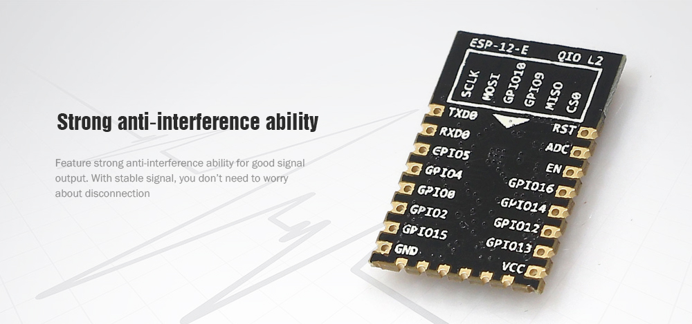 ESP8266 ESP - 12E WiFi Serial Module Wireless Signal for Arduino DIY Projects
