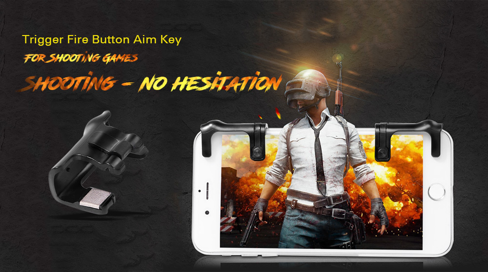 Handle Shortcut Keys to Assist Mobile Cellphone Shooting Artifact Auxiliary Game Button for PUBG 